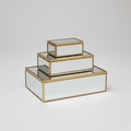Mirrored Brass Box Set