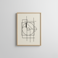 Geometric Line Art Print
