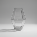 Geometric Crystal Vase