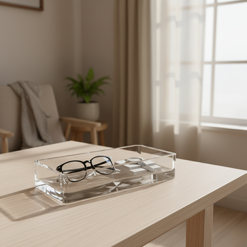 Rectangular Crystal Tray