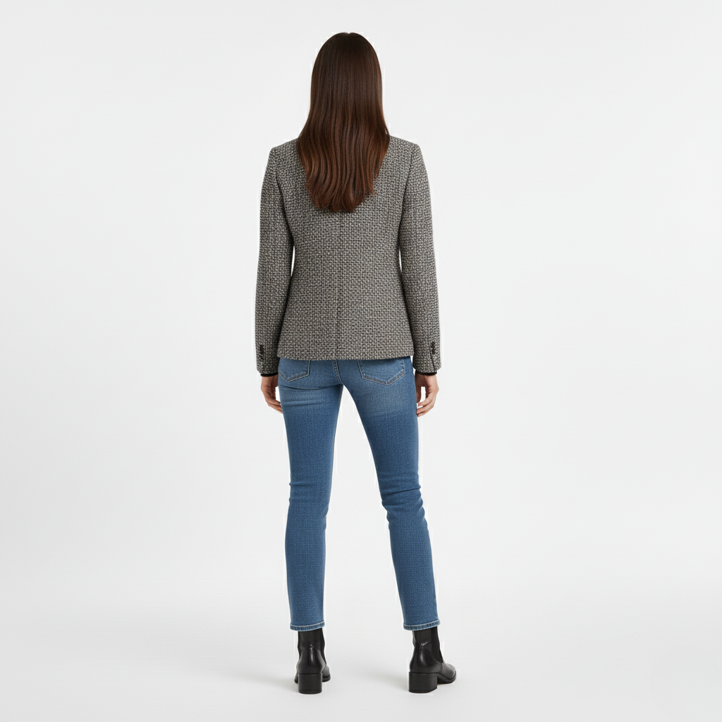 Women's Herringbone Blazer